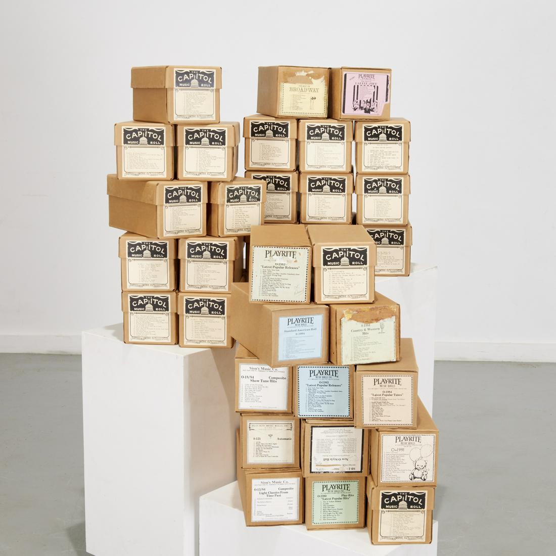 (33) Player piano O-style rolls, hundreds of songs (1 of 5)