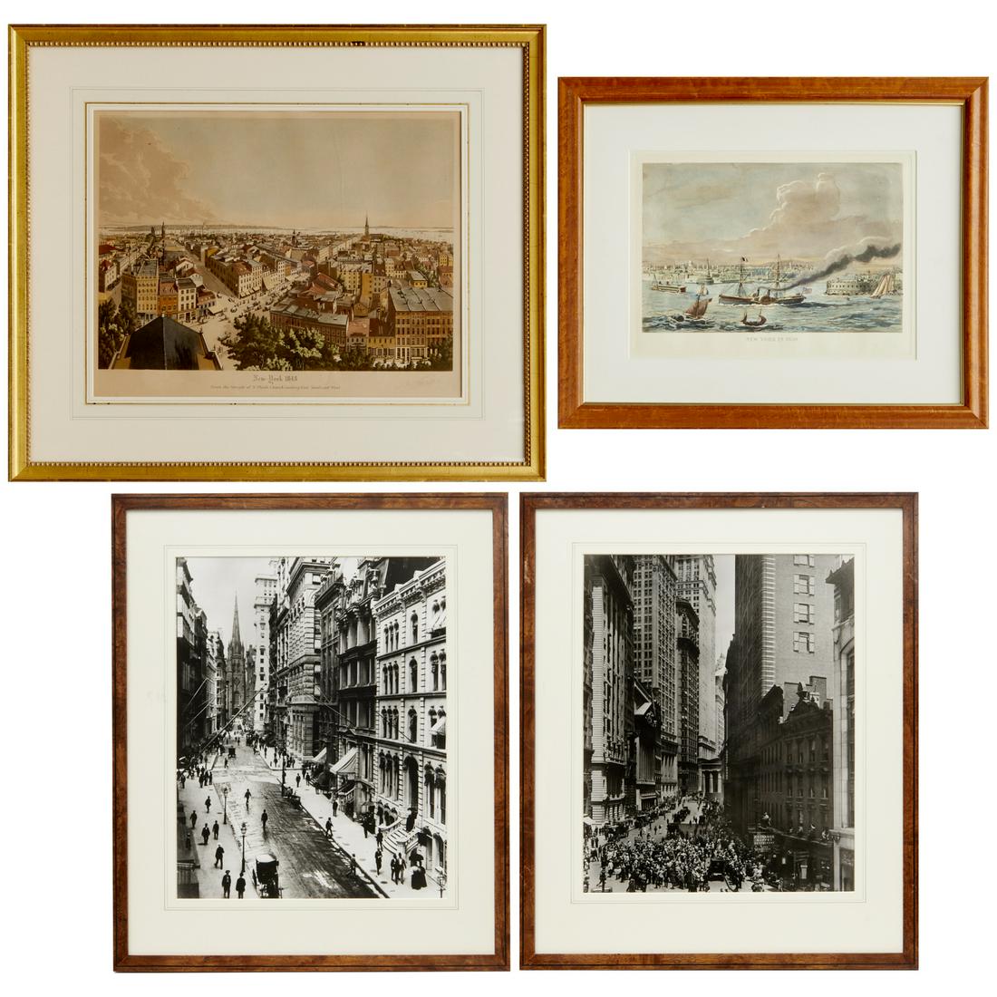 New York engravings & photographs, ex-Donald Heald (1 of 9)