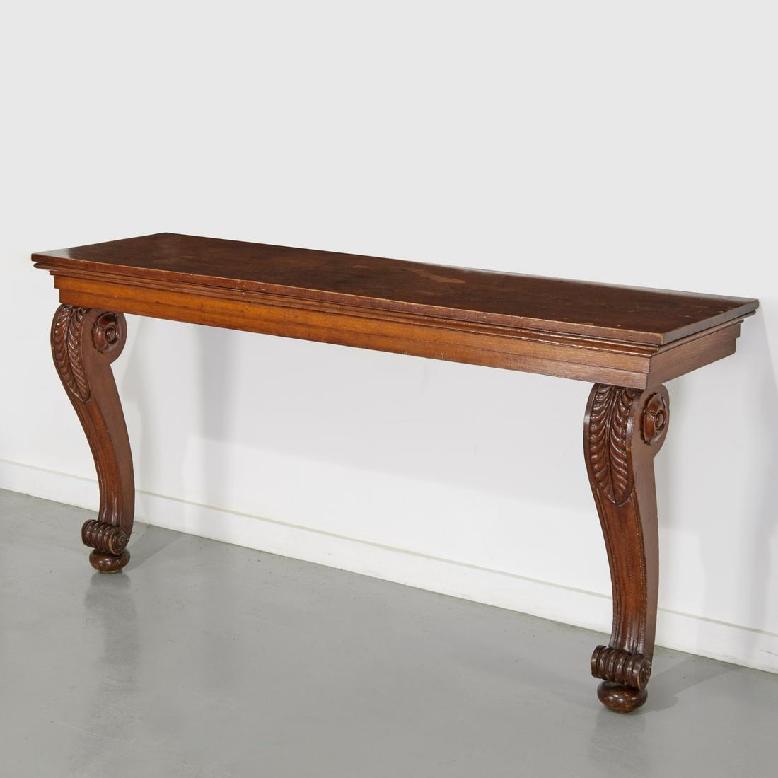George IV carved oak console (1 of 5)