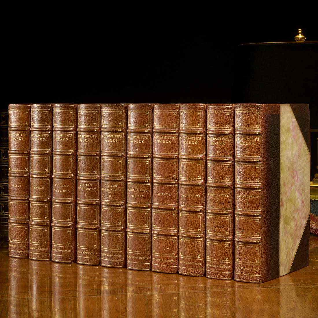 (10) Vols, Oliver Goldsmith, Turk's Head Ed., 1908 (1 of 8)