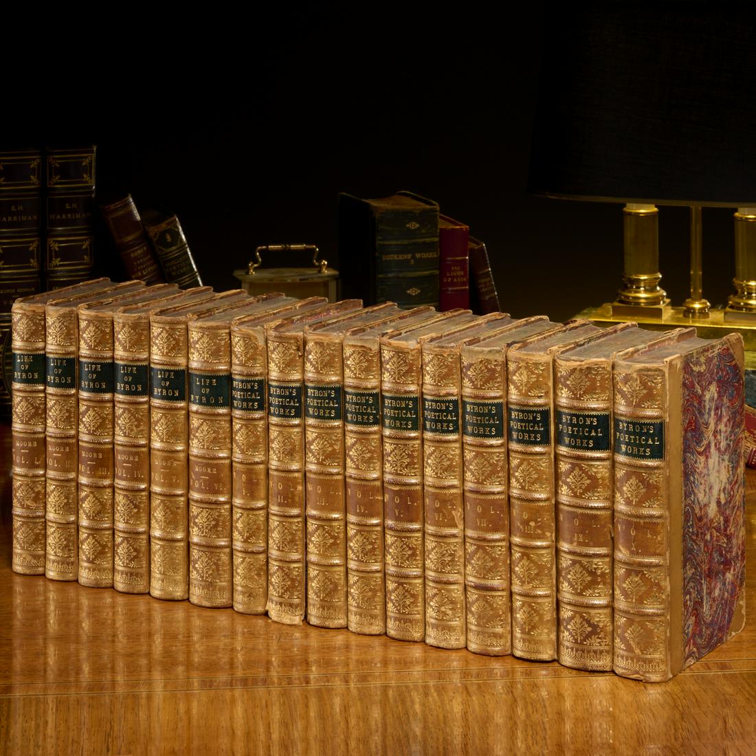 The Works and Life of Lord Byron, (16) vols.: The Works and Life of Lord Byron, (16) vols., The Poetical Works of Lord Byron. John Murray, 1866, in 10 vols.; with, Life of Lord Byron with His Letters and Journals. John Murray, 1954, New Edition,