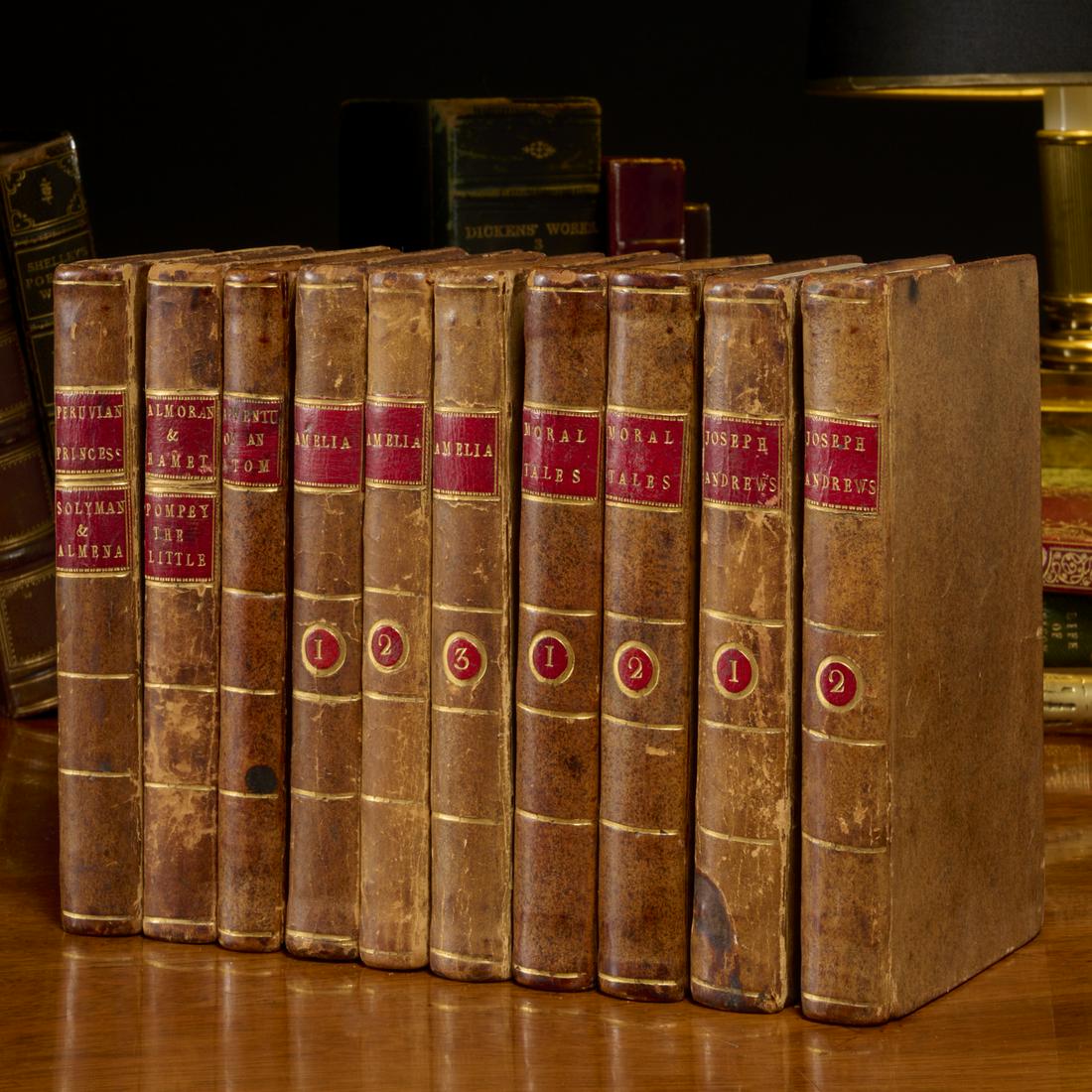 (10) Vols., literature, Cooke's Edition, c. 1800 (1 of 9)