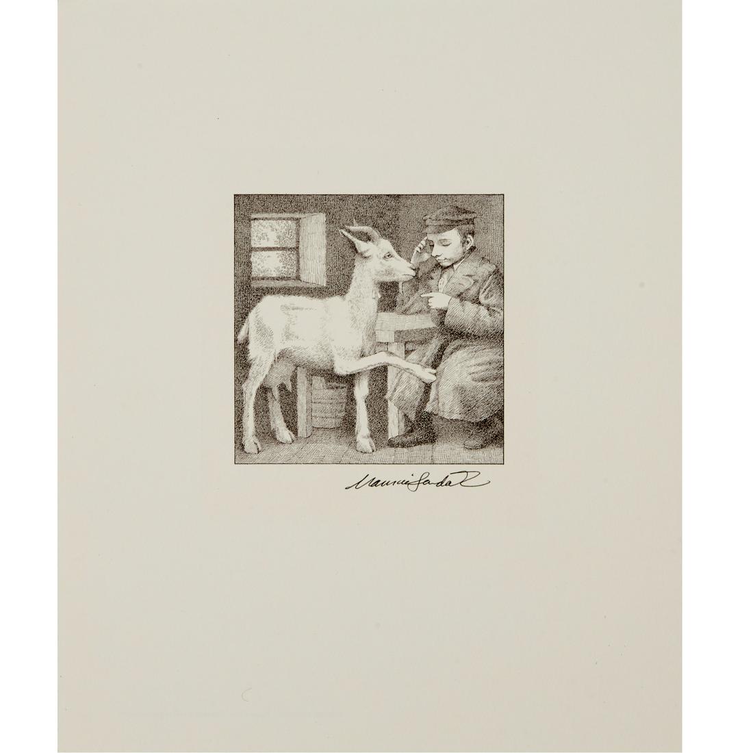 Maurice Sendak, signed Zlateh the Goat print (1 of 5)