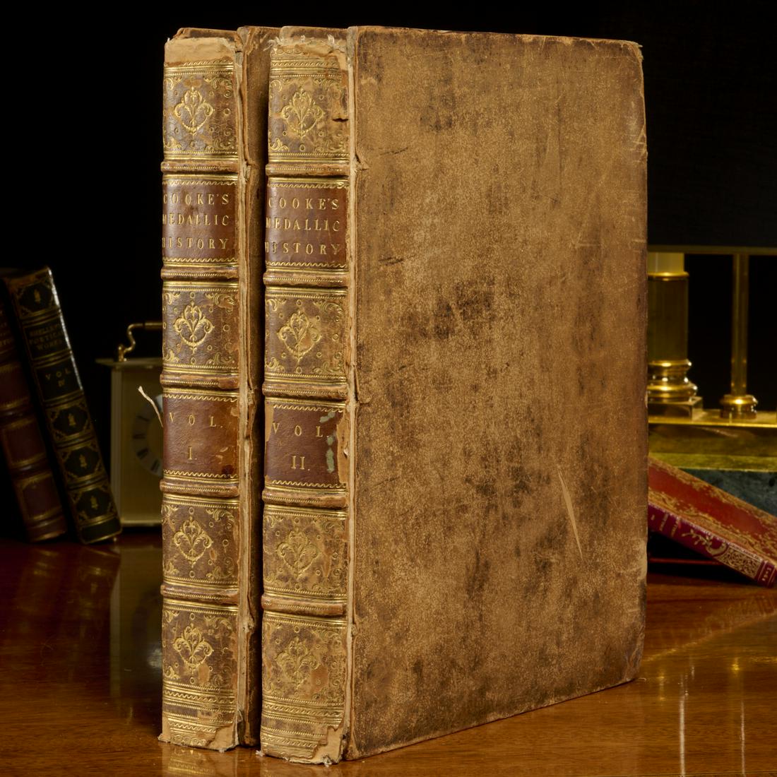 Cooke, Medallic History of Rome, 1781, (2) vols. (1 of 7)