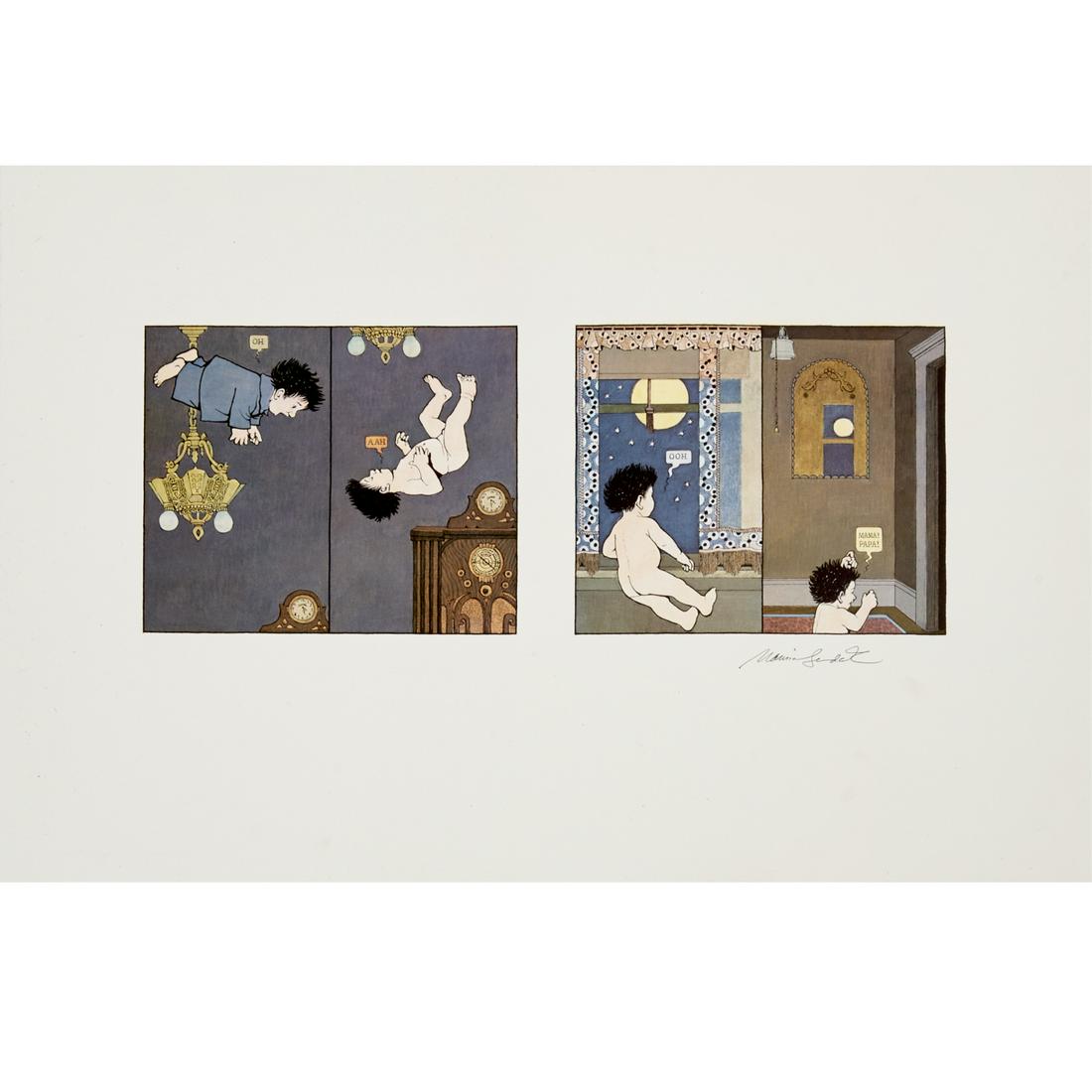 Maurice Sendak, signed Night Kitchen print (1 of 6)