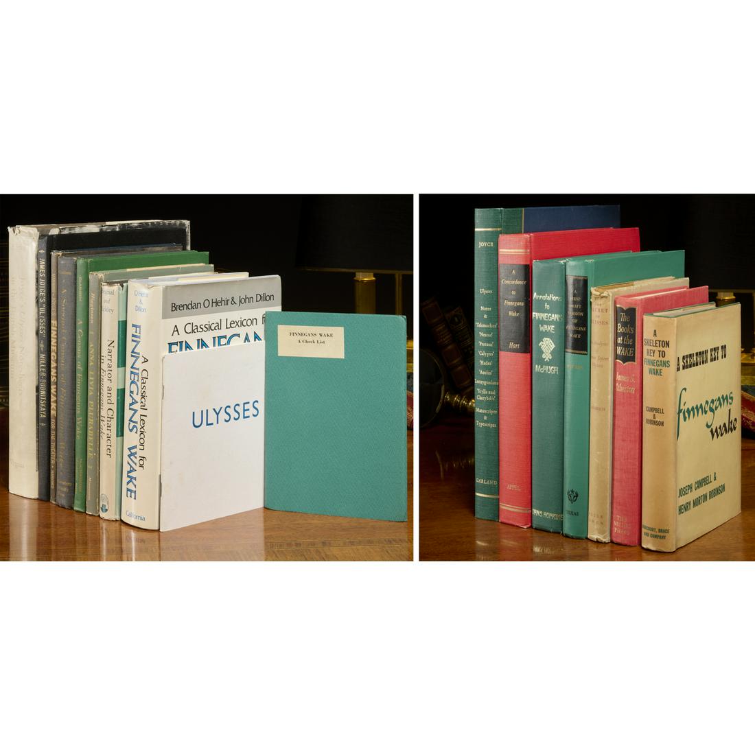 [James Joyce] Literary research library, (16) vols (1 of 6)