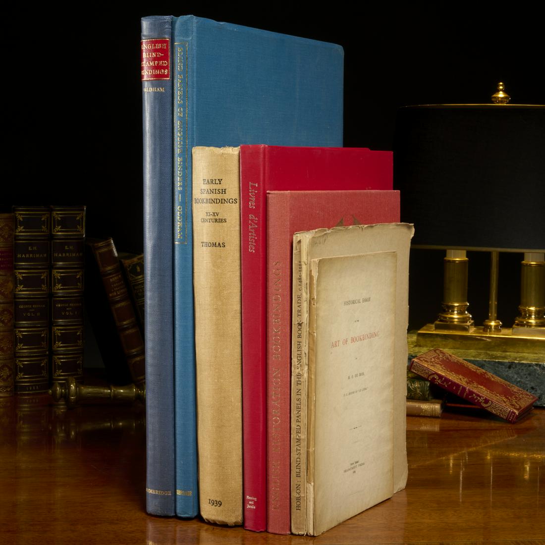 [books On Books] The Art Of Bookbinding, (7) Vols. Auction