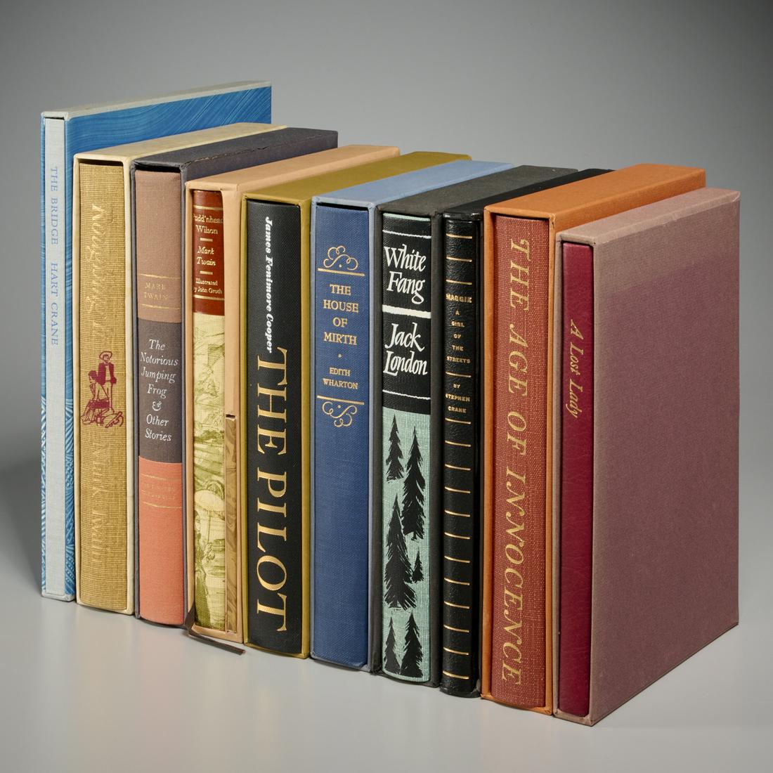 Limited Editions Club, (10) vols. American Lit (1 of 8)