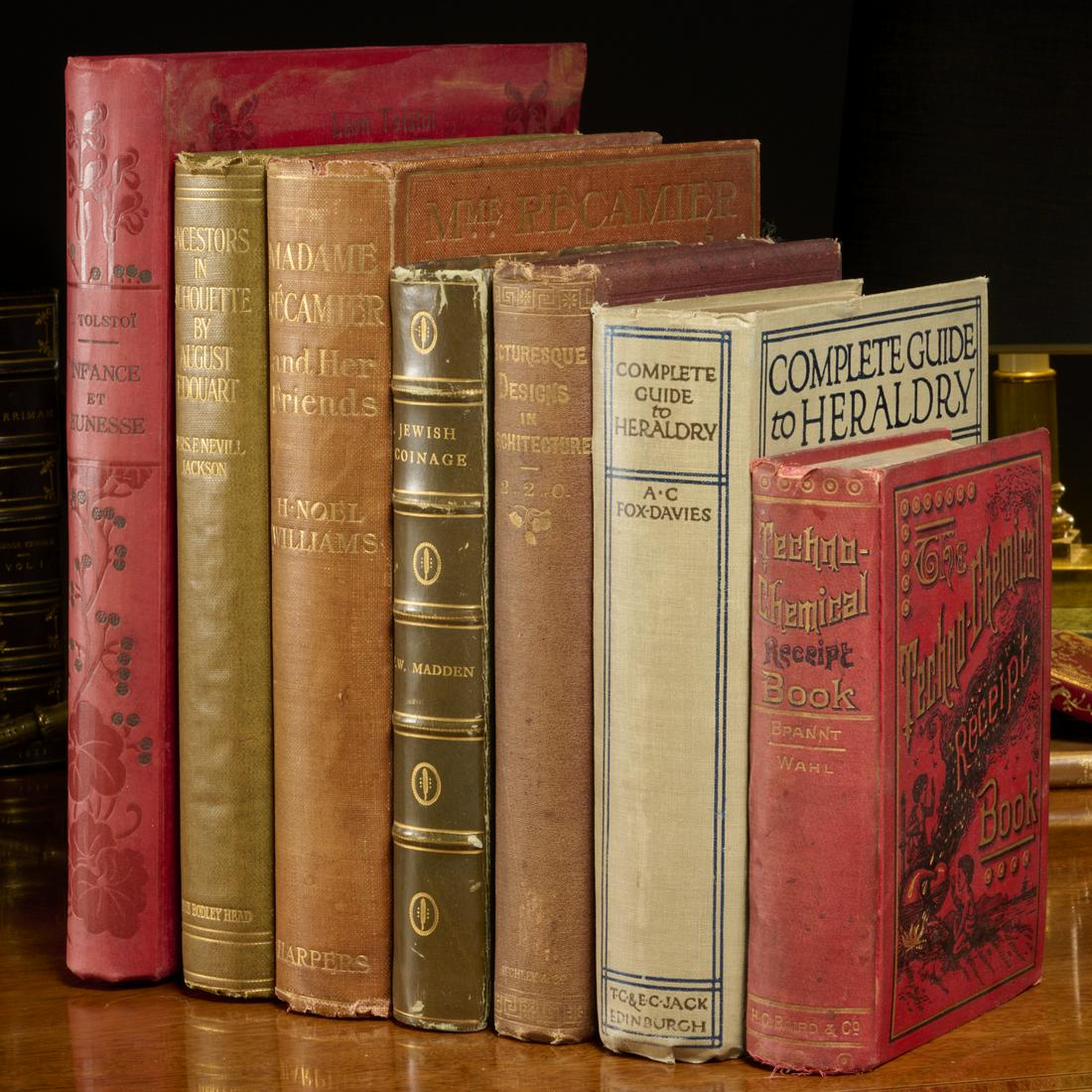 (7) Vols antique & vintage illustrated non-fiction (1 of 8)