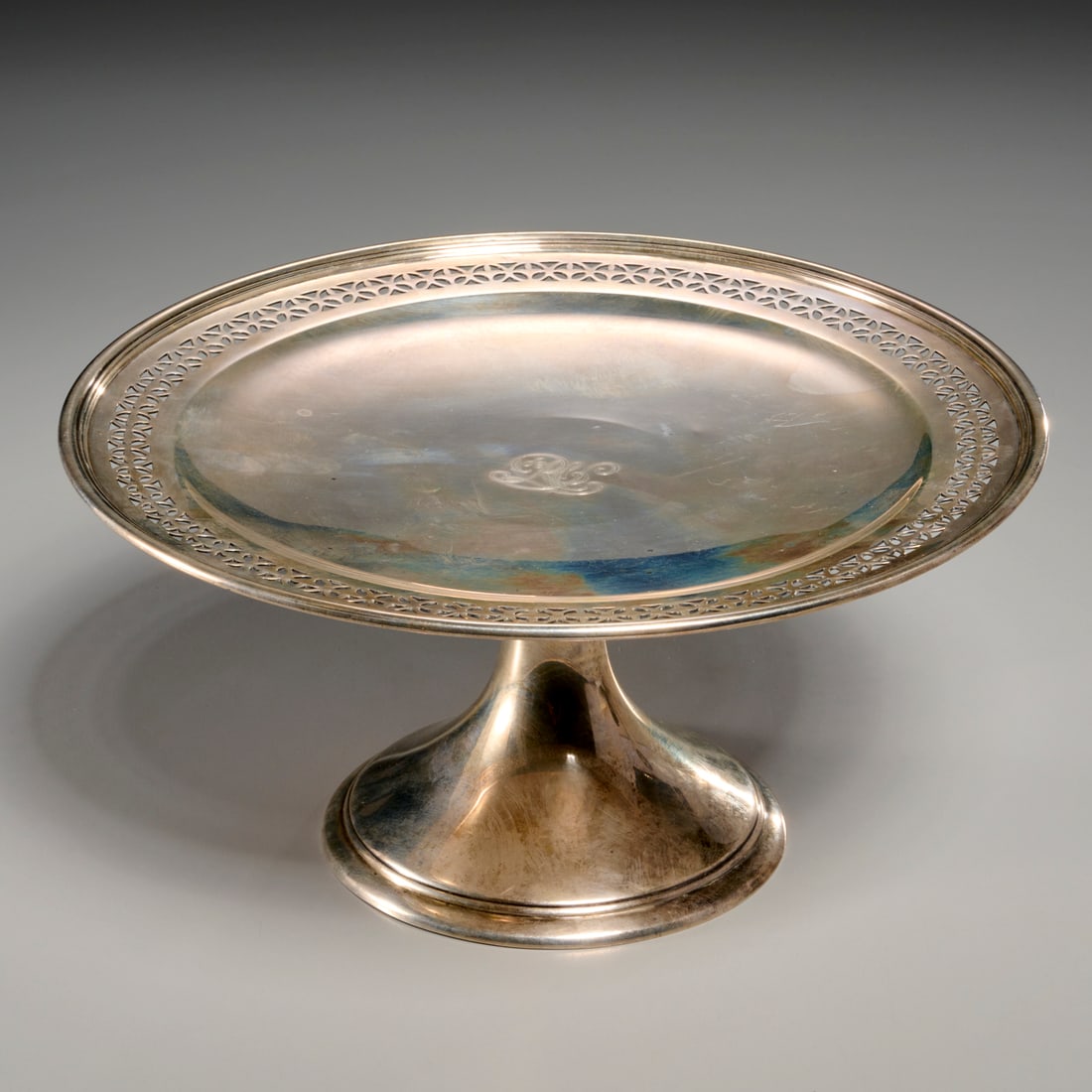 Tiffany & Co. sterling silver cake stand (1 of 7)