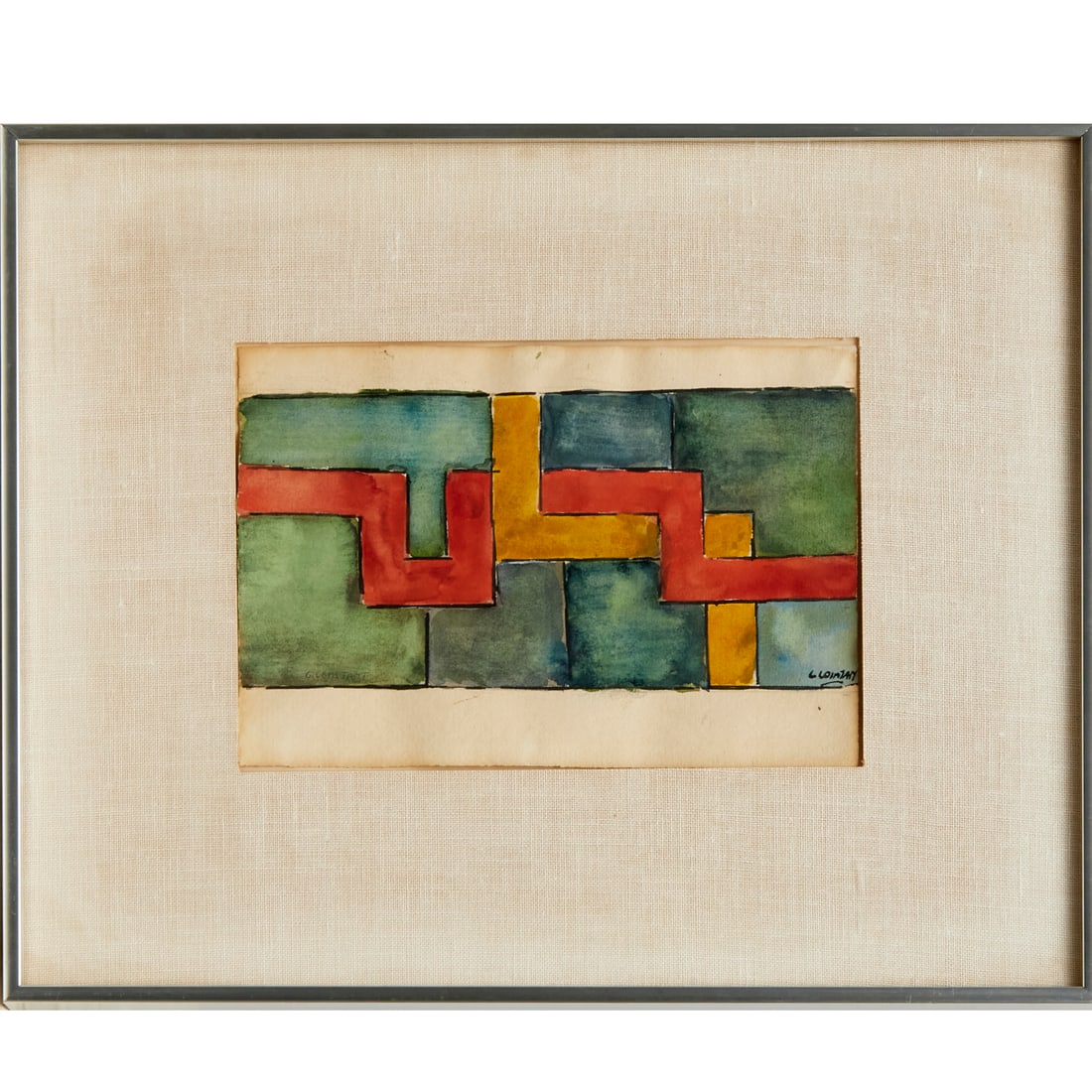 George Constant, watercolor on paper (1 of 7)