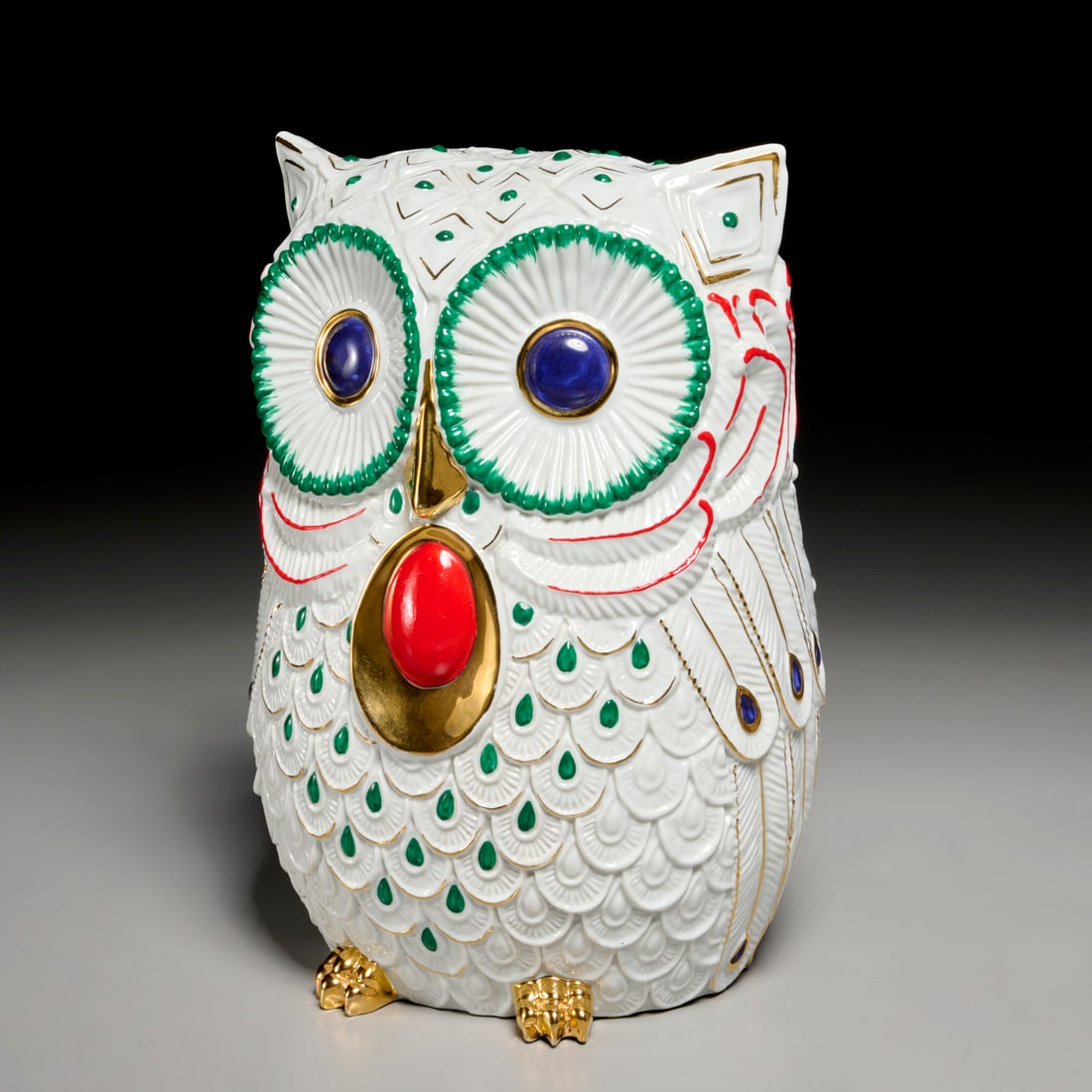 San Marco Buccellati Italian porcelain owl (1 of 6)