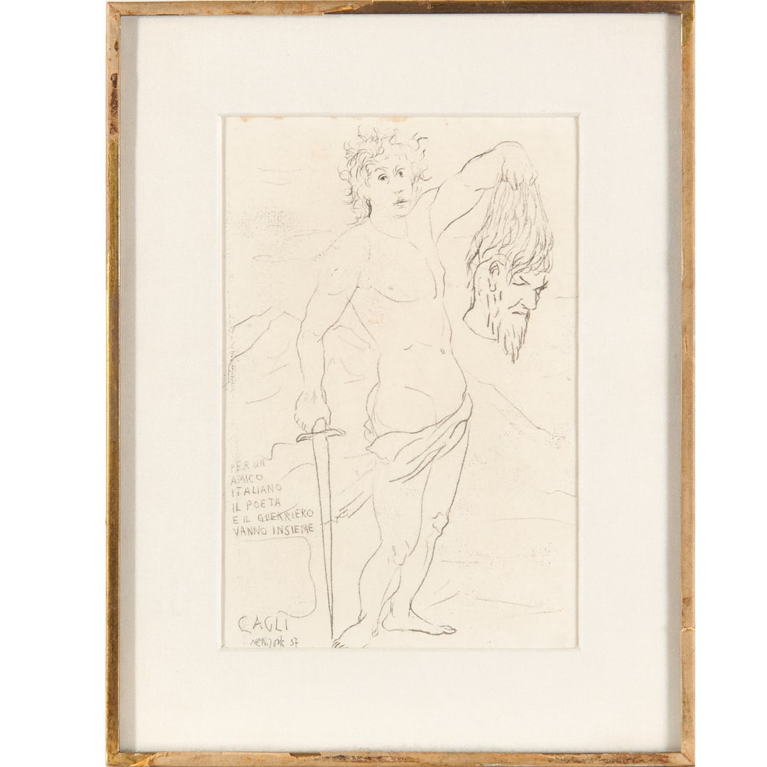 Corrado Cagli,"Per Un Amico Italiano...", 1937 (1 of 7)