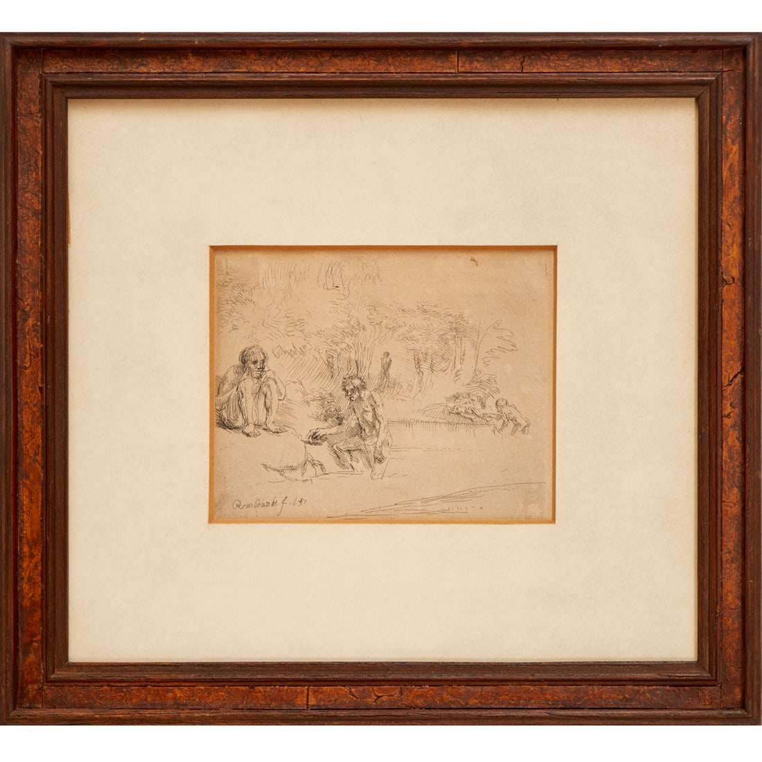 Rembrandt van Rijn, etching (1 of 9)