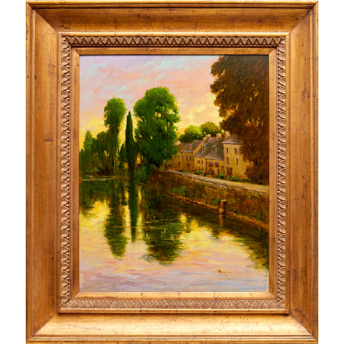 Jim Rodgers, oil on board (1 of 8)