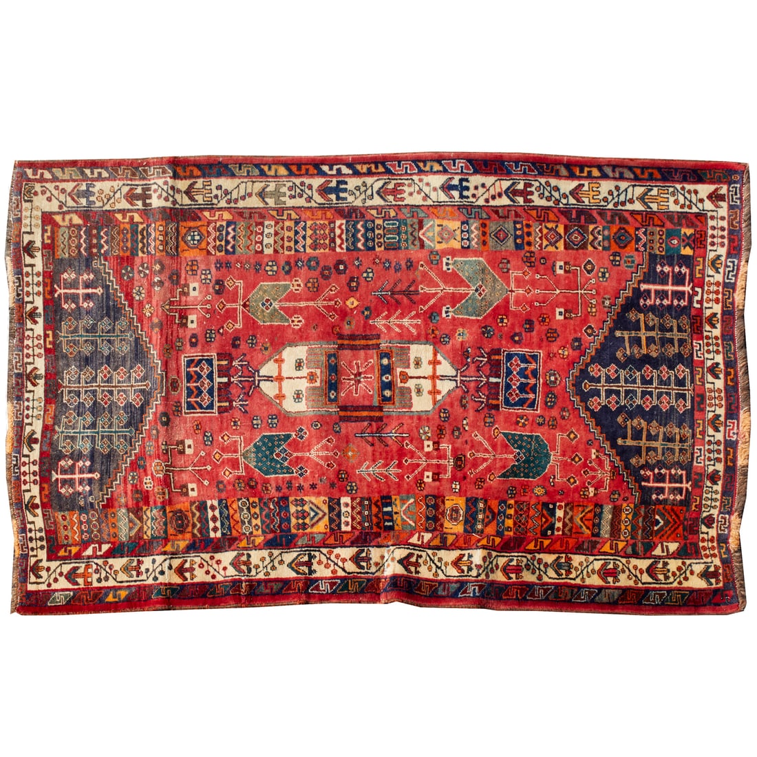 Vintage Kurdish style carpet (1 of 9)