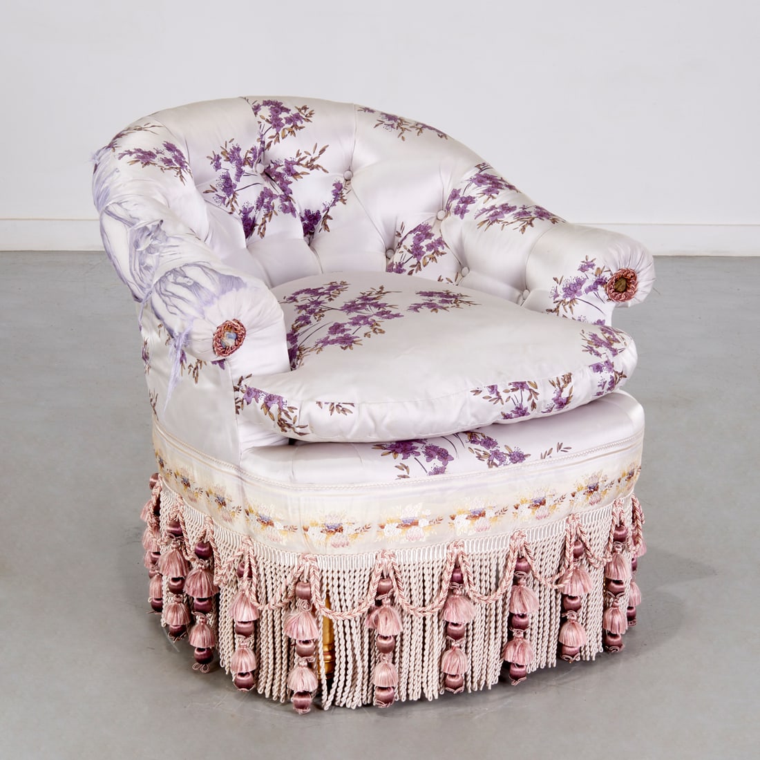 V.V. Rouleaux, London bespoke lounge chair (1 of 7)