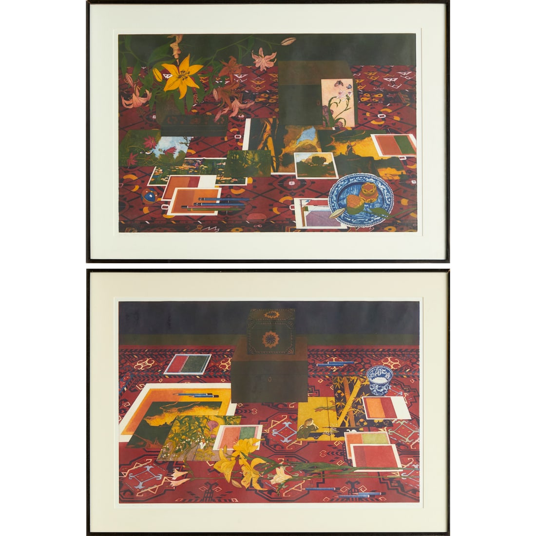 Katja Oxman, (2) large format aquatints (1 of 12)