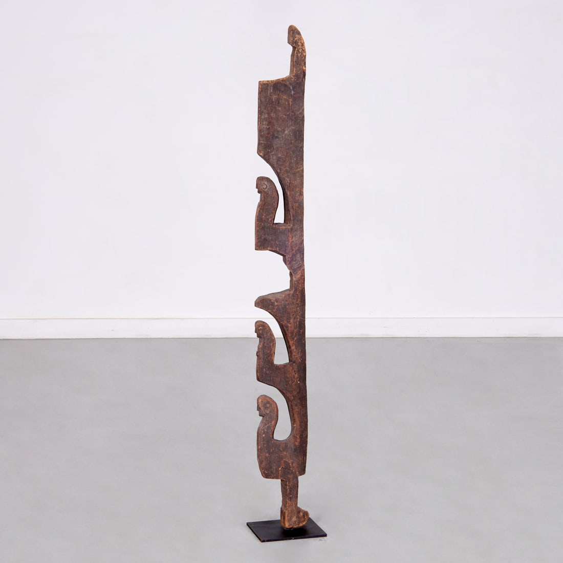Antique Tribal carved wood ancestor post (1 of 6)