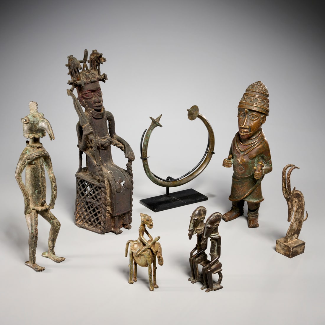 (7) African tribal figures and objects (1 of 10)