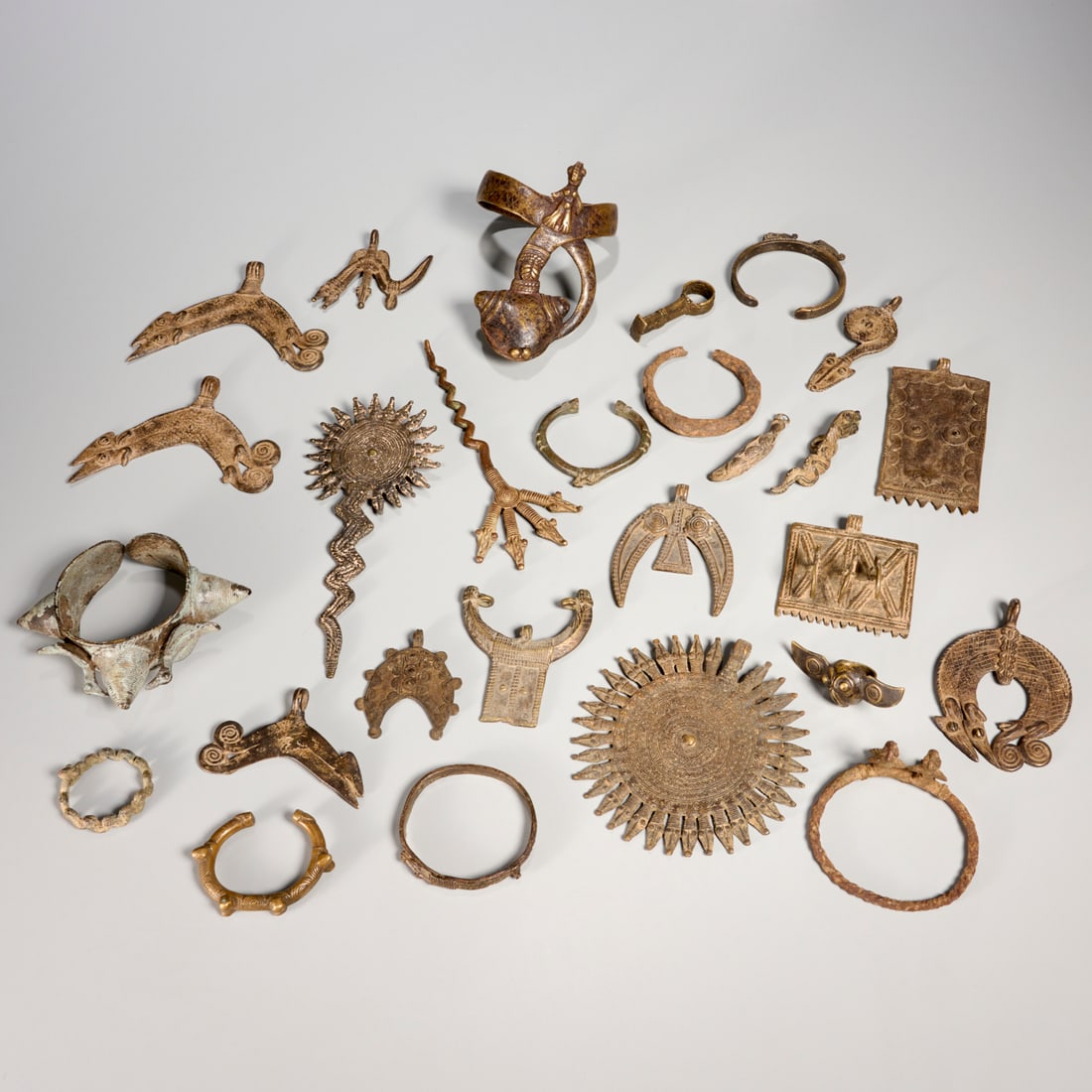 Burkina Faso, collection metalware jewelry (1 of 9)