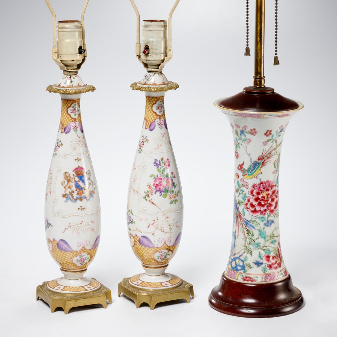 Chinese Export style lamps, Parish Hadley (1 of 9)