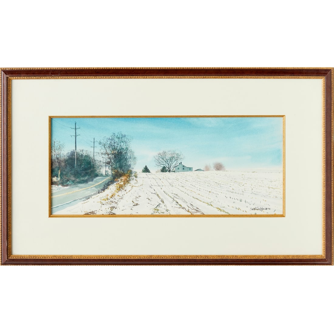 David Coolidge, watercolor, 1996 (1 of 9)