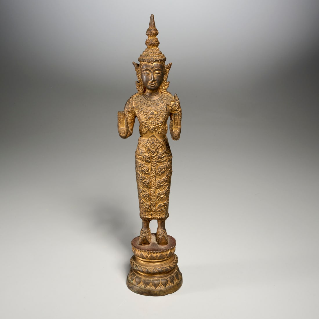 Antique Thai gilt bronze Buddha (1 of 5)