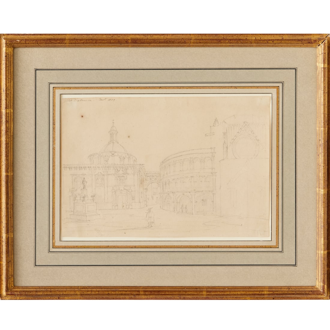 British School, architectural drawing, 1809 (1 of 6)