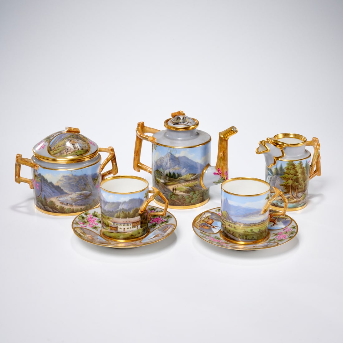 Franz Xaver Thallmaier partial tea set (1 of 10)