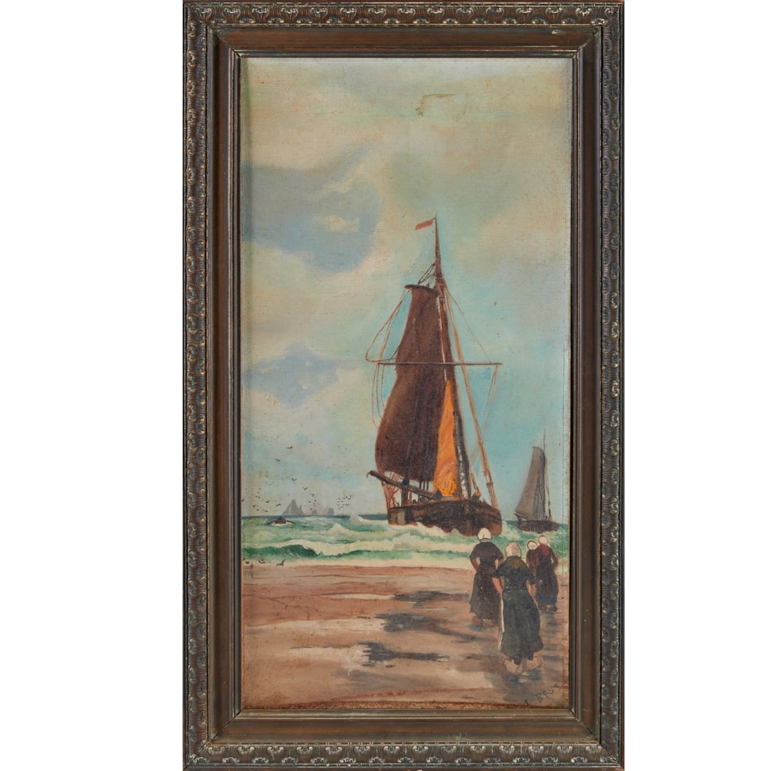 Forrest Bess (attrib.), oil on canvasboard (1 of 7)