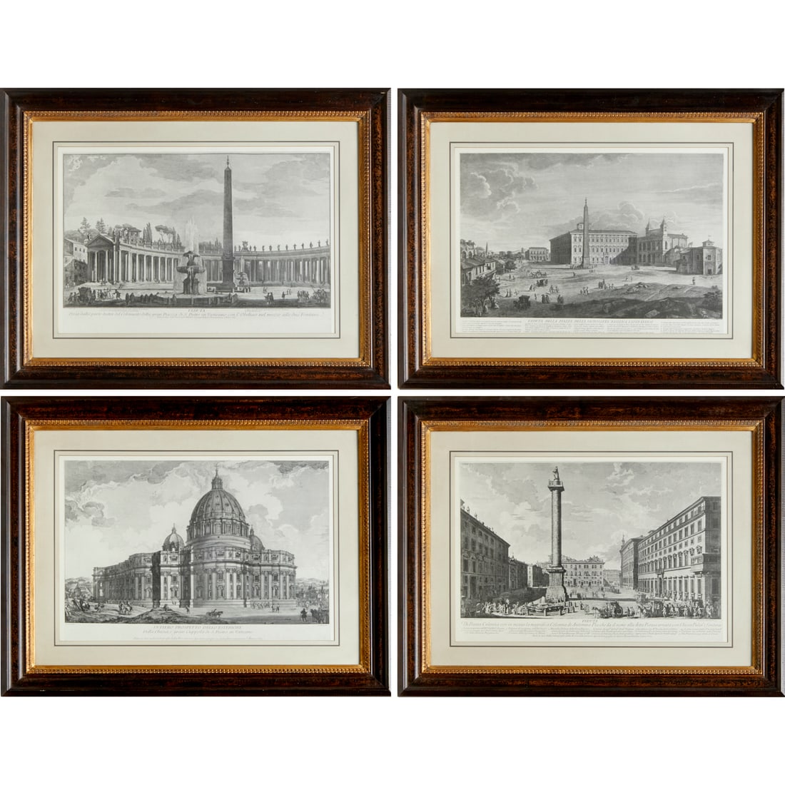 Francesco Panini (after), (4) large prints (1 of 10)