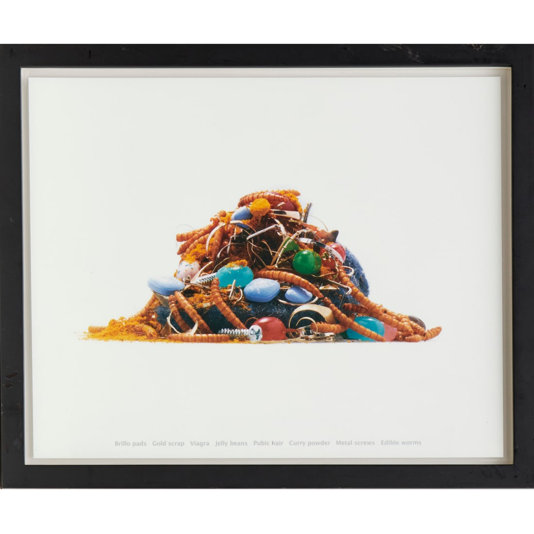 Vik Muniz, limited edition placemat print, 2005 (1 of 5)