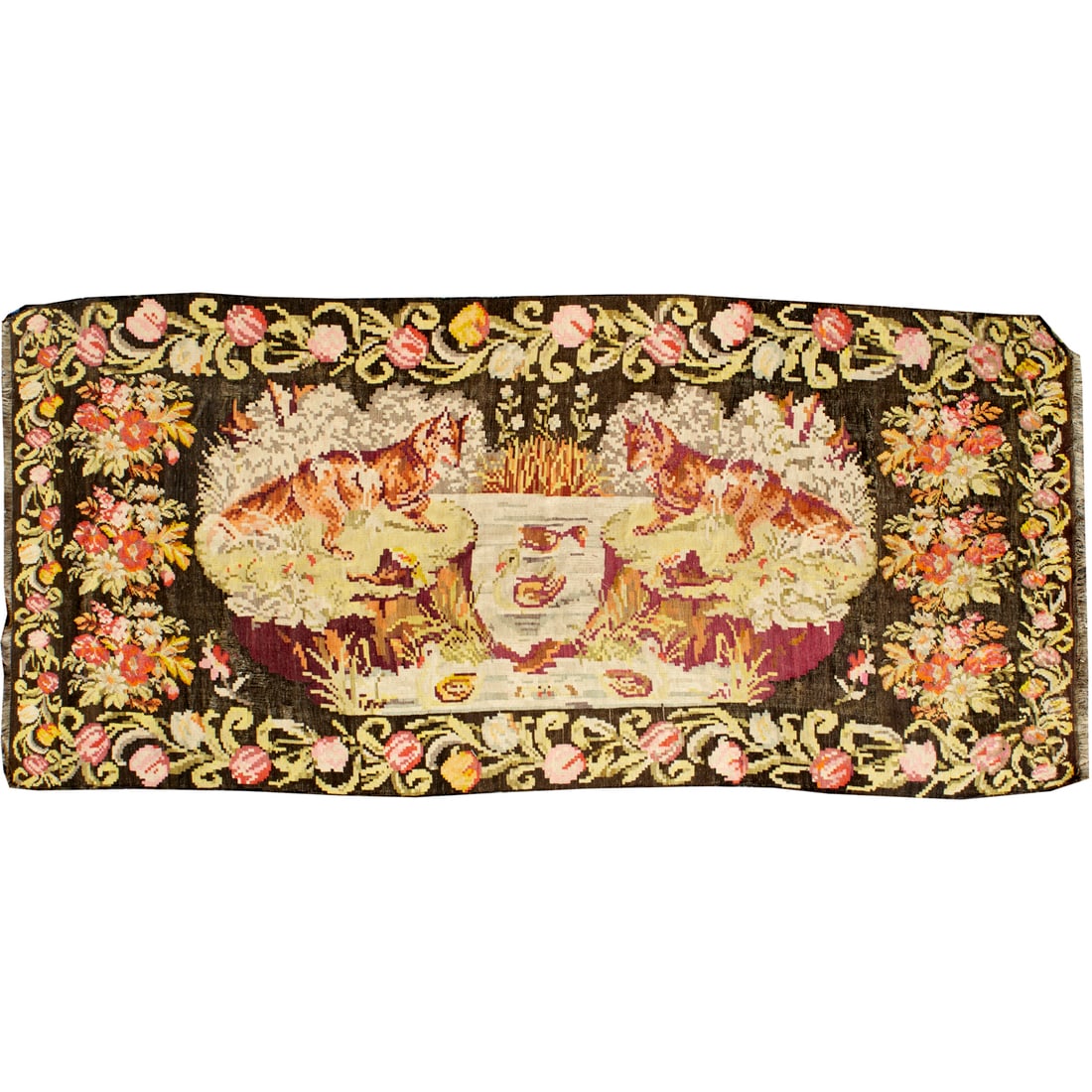 Antique Bessarabian pictoral carpet (1 of 11)