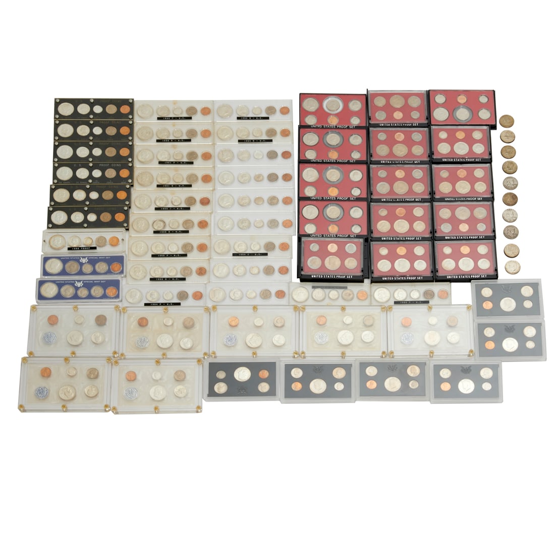 Collection of (58) U.S. proof & uncirculated sets (1 of 7)