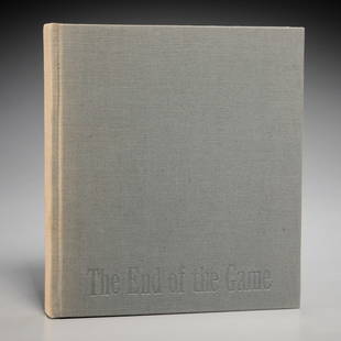 Peter Beard, End of the Game special ed., signed: Peter Beard, End of the Game special ed., signed, Special Edition Commemorating the Exhibition at the International Center for Photography, New York City, November/December 1977; hardcover without jac