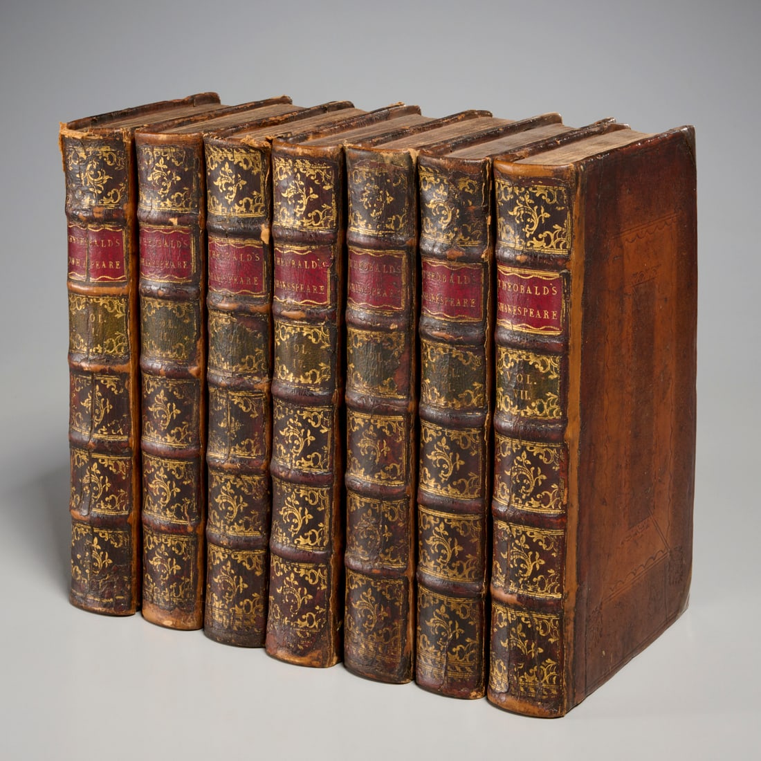 The Works of Shakespeare, 1733, (7) vols. (1 of 7)