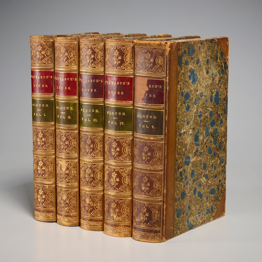 Dryden, Plutarch's Lives, (5) vols., 1864 (1 of 6)