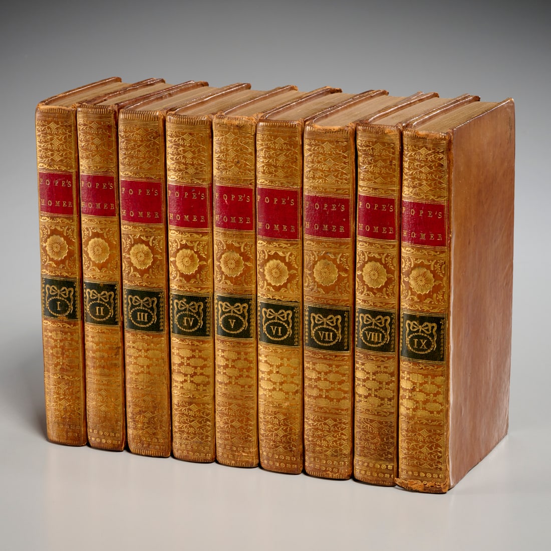 Pope, Homer's Iliad & Odyssey, 1771, (9) vols. (1 of 8)