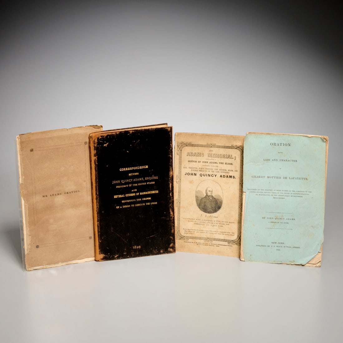 John Quincy Adams, (4) Important 19th c. pamphlets (1 of 5)