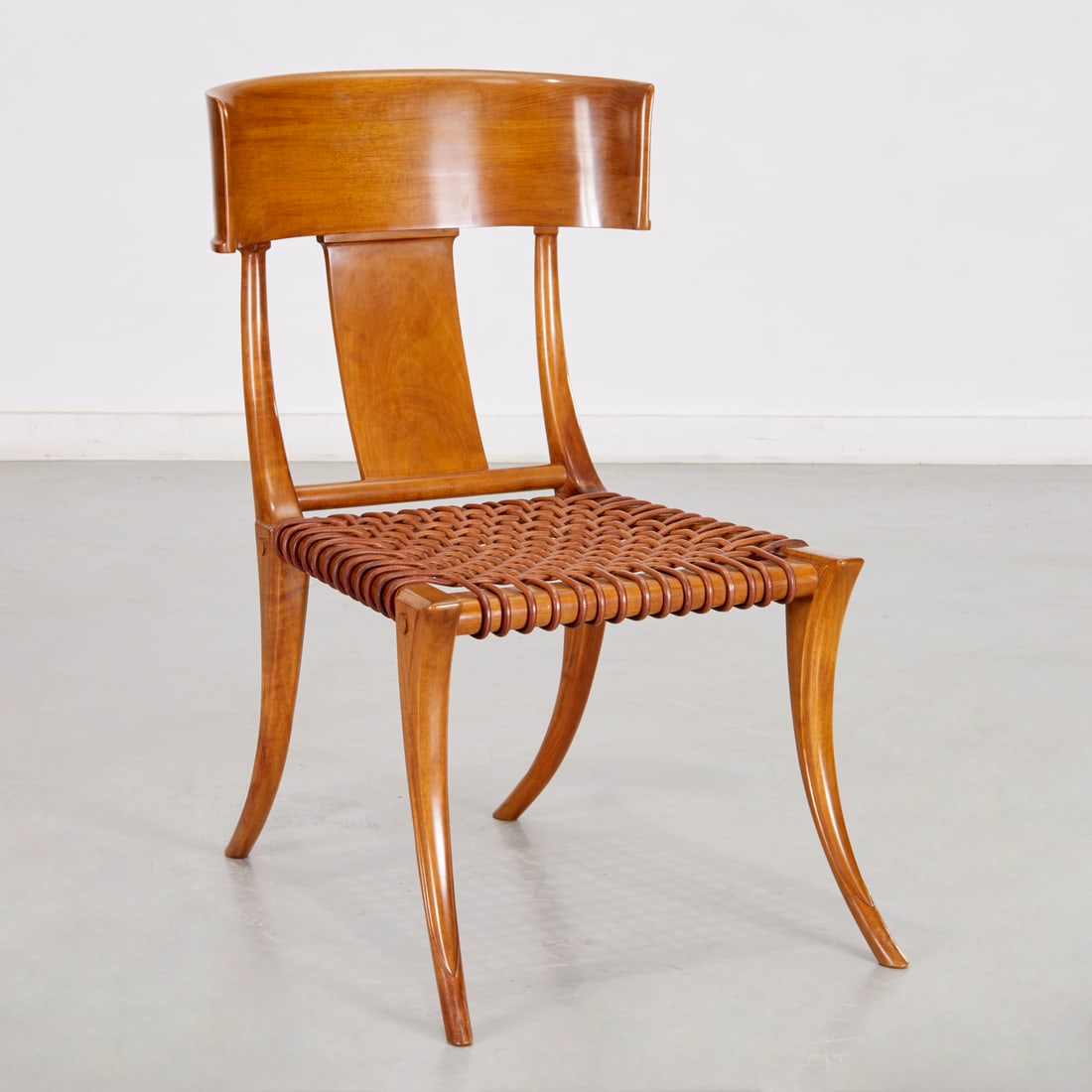 T.H. Robsjohn-Gibbings for Saridis, Klismos chair (1 of 6)