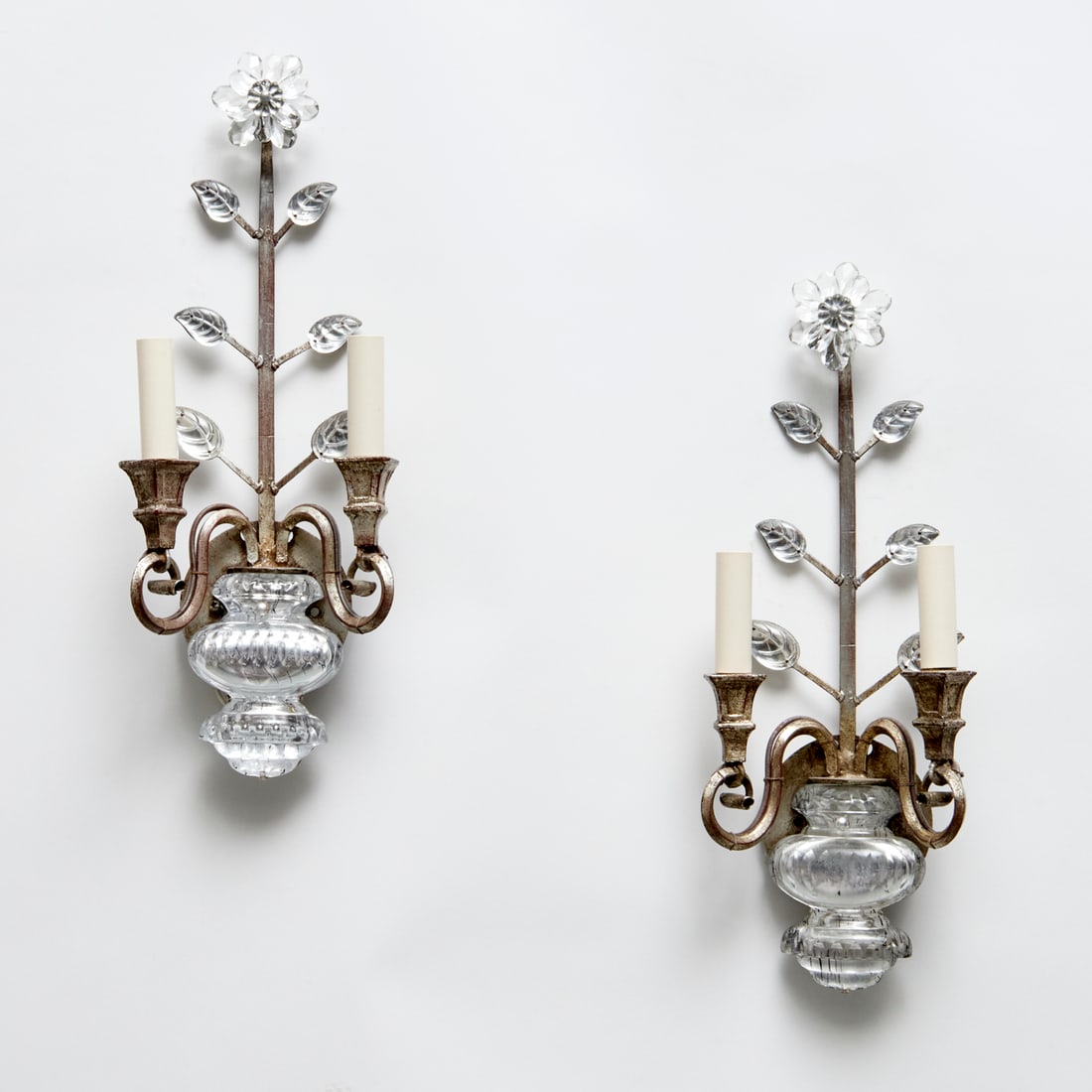 Pair Maison Bagues (style) crystal sconces (1 of 6)
