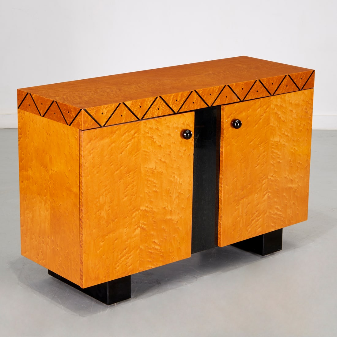 Pace Collection, 'Boca' birdseye maple sideboard (1 of 9)