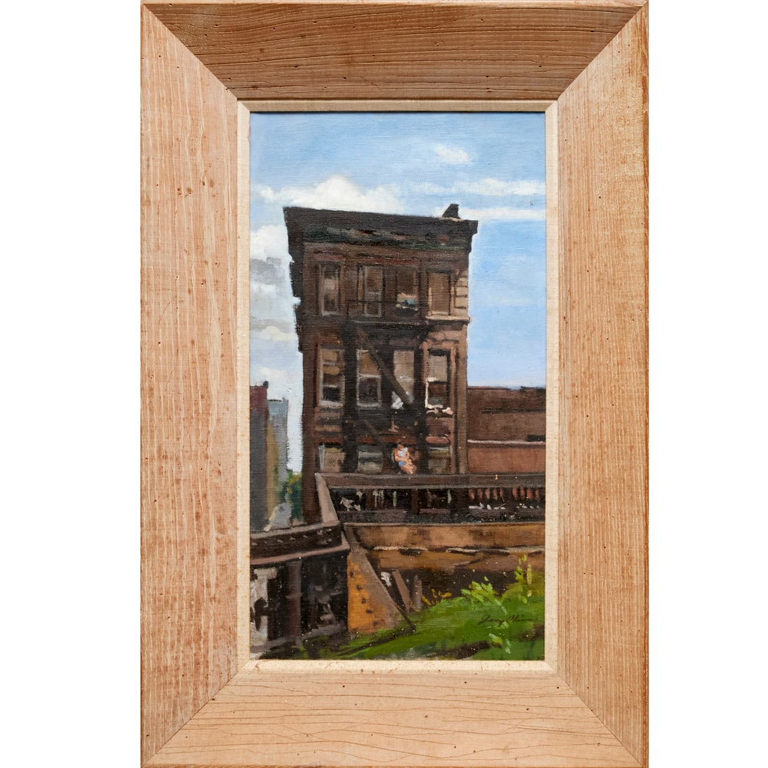 Jerry Weiss, oil on canvas (1 of 7)