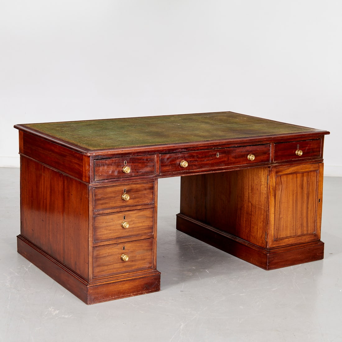 English Regency partner's desk (1 of 7)