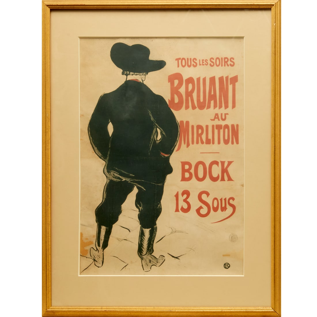 Toulouse-Lautrec, lithograph poster, 1893 (1 of 7)