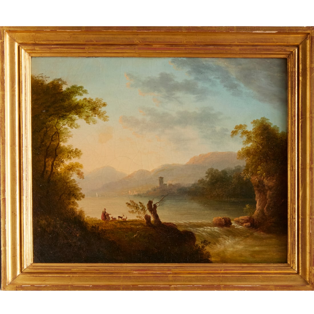 Continental School, oil on canvas (1 of 8)