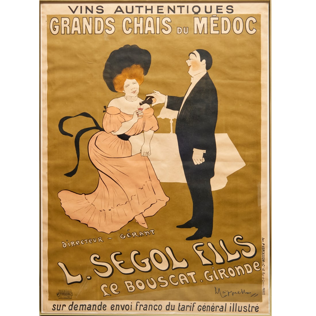 Leonetto Cappiello, French Art Nouveau poster (1 of 7)