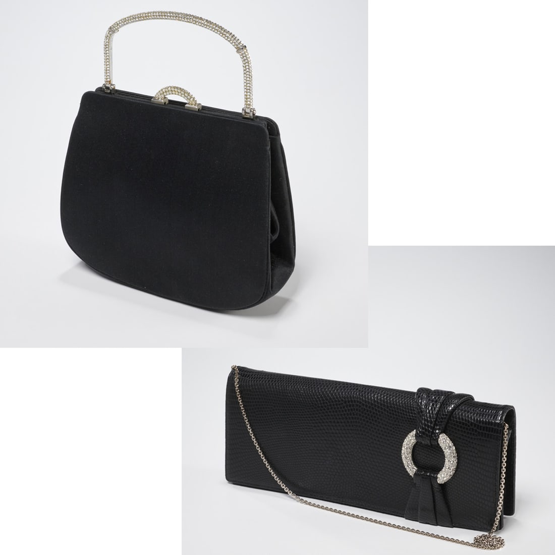 (2) Judith Leiber black evening bags (1 of 14)