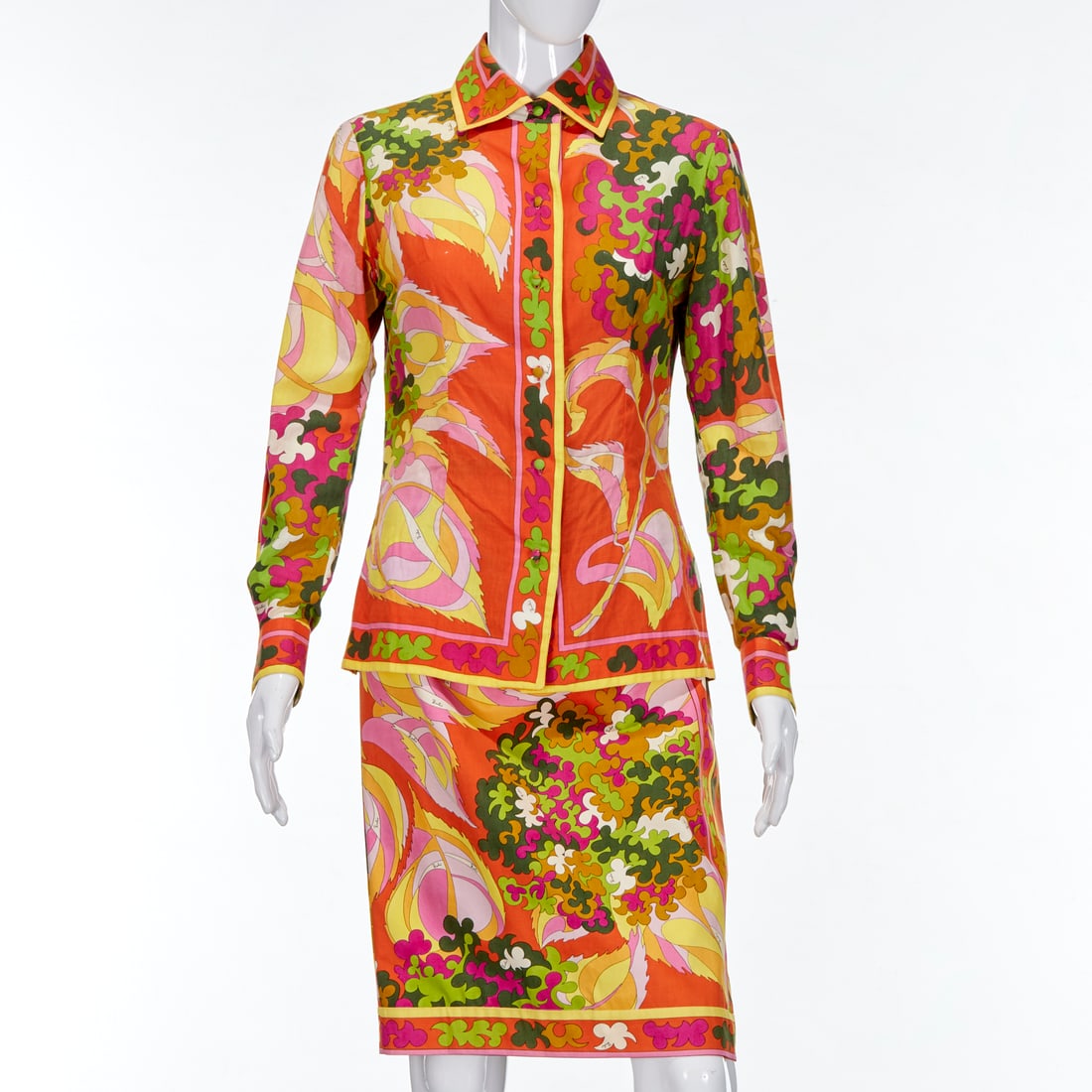 Vintage Emilio Pucci skirt ensemble (1 of 8)